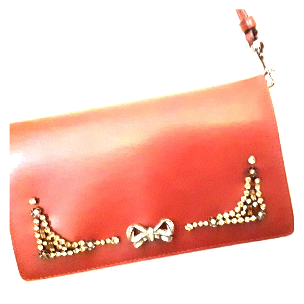Coach cross body envelope bag